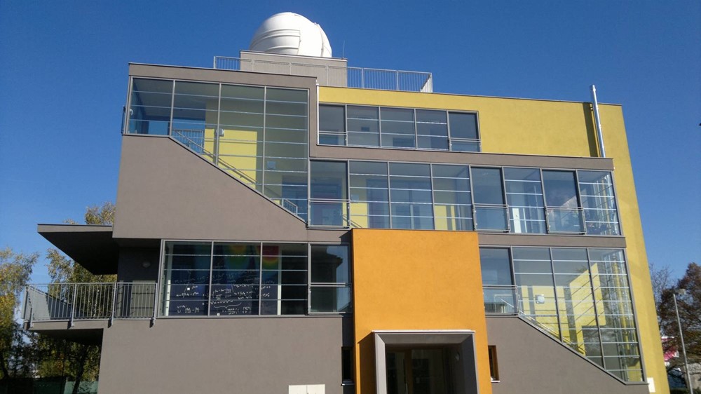 Astronomický pavilon na pražském Spořilově.