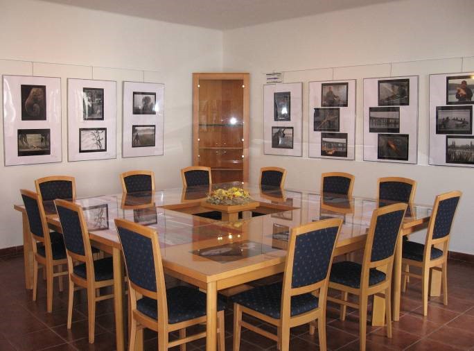 Galerie Domu porozumění ve Znojmě. 