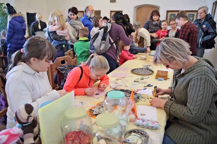 Dětský vánoční jarmark na hradě Šternberk
