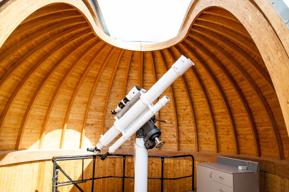 Hvězdárna a planetárium v Teplicích. 