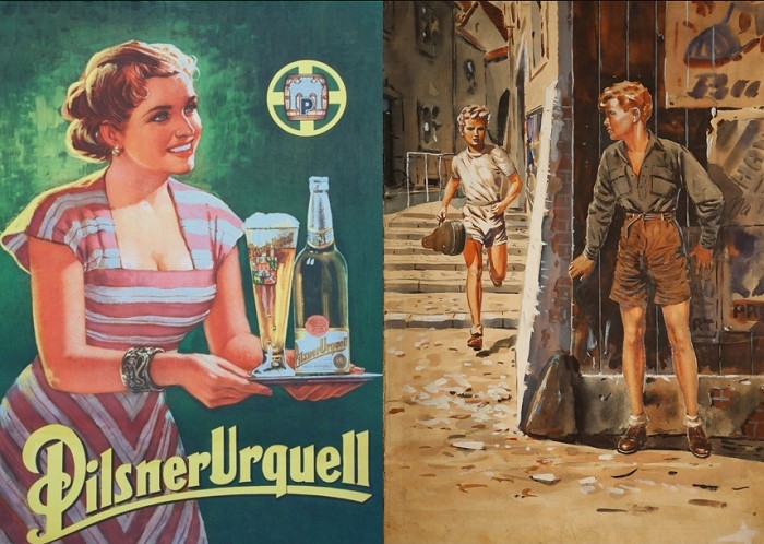 Výstava představuje tvůrce Oktobriany a ilustrátora foglarovek Bohumila „Bimbu“ Konečného