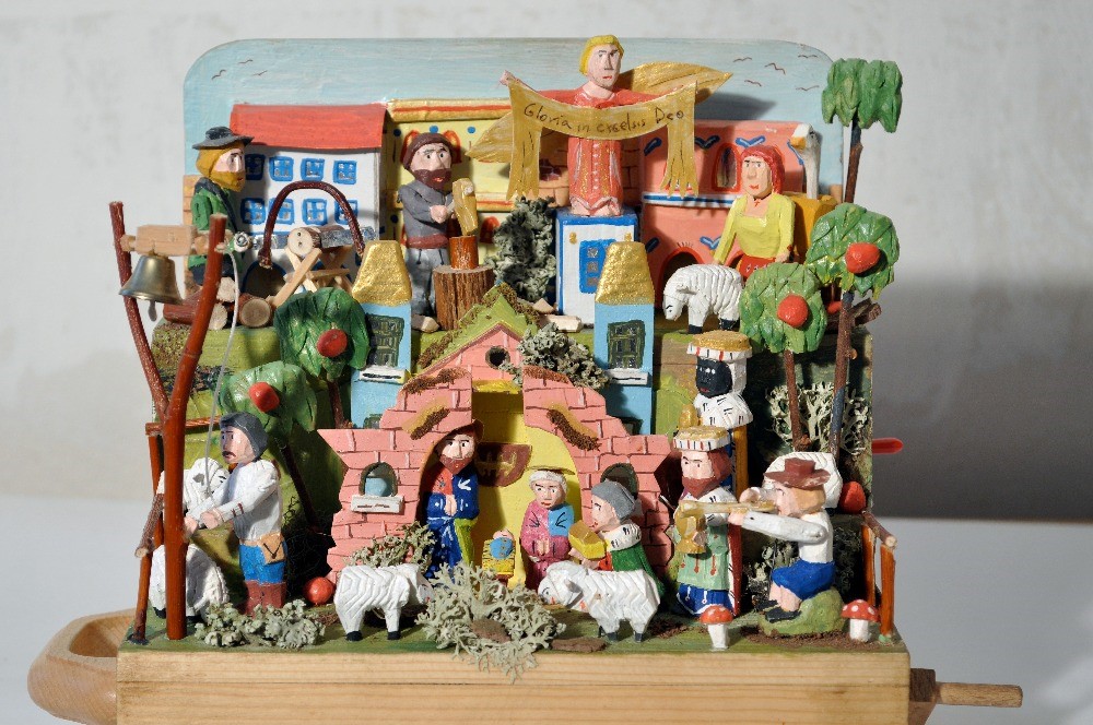 Pohyblivý malý betlém M. a J. Sochorových.