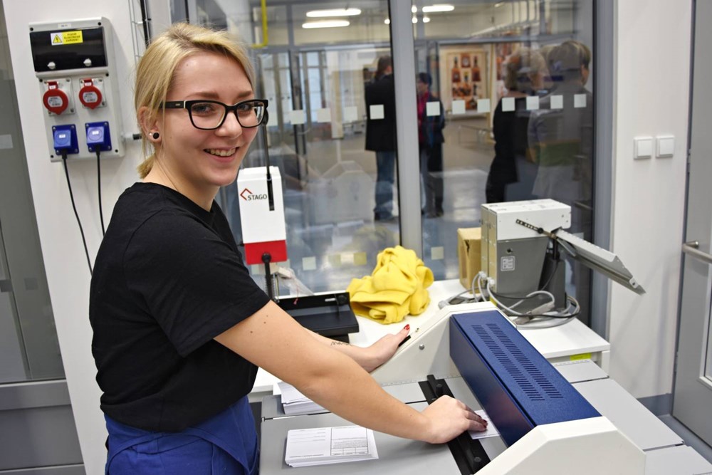 Otevření centra polygrafických oborů ve Velkém Poříčí.