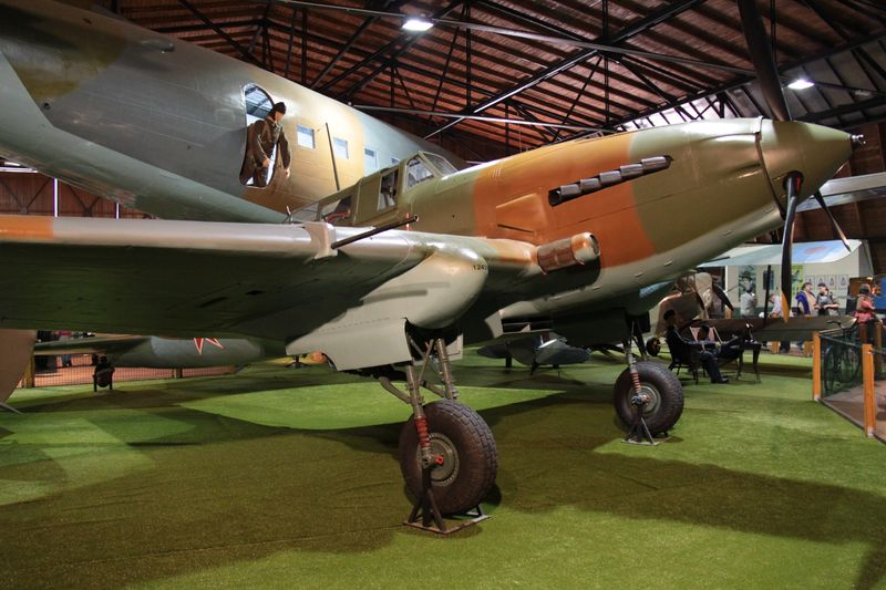 Expozice Leteckého muzea Kbely