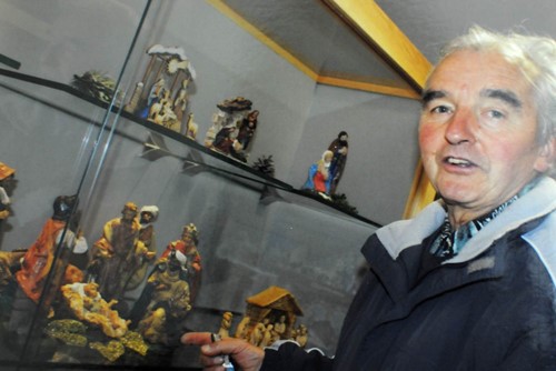 Libor Pištělka má přes 1 600 betlémů. Jeho sbírka je největší na světě