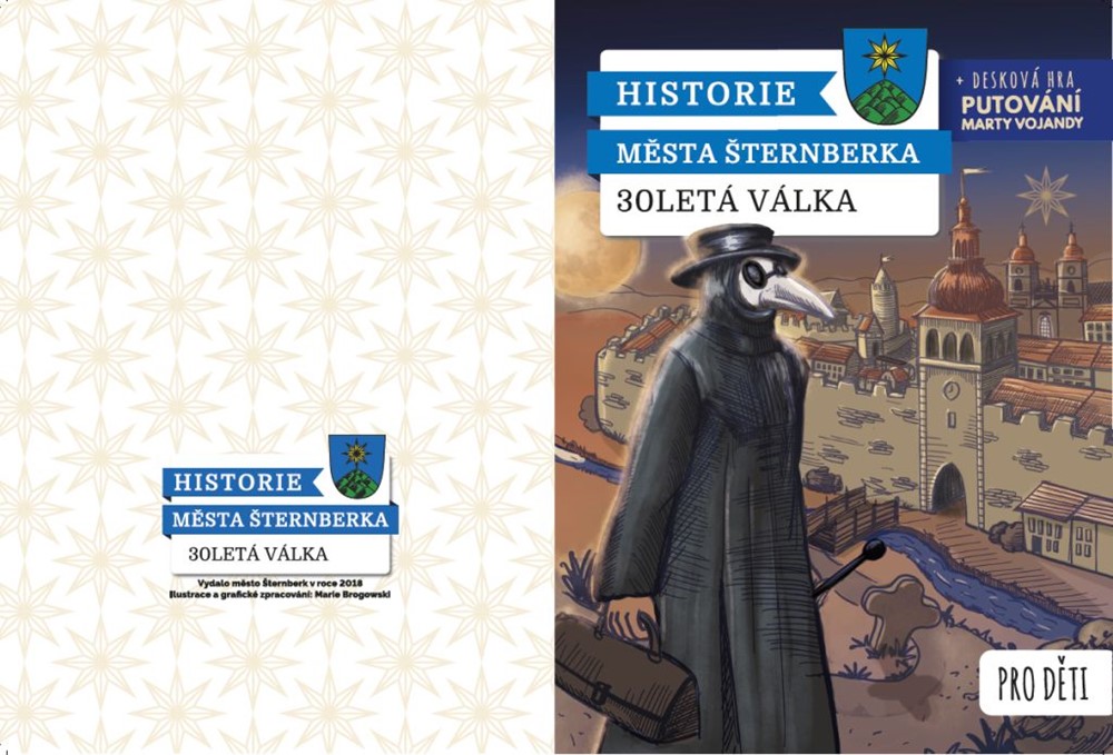 Brožurku graficky zpracovala a ilustrovala paní Marie Brogowski ze Šternberka.