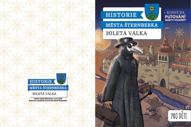 Kreslený průvodce dětem přibližuje historii Šternberka