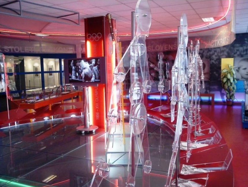 Expozice Emila a Dany Zátopkových